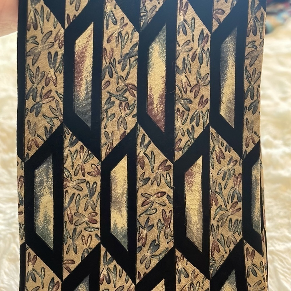 Stafford 100% Silk Vintage Tie - Picture 3 of 3